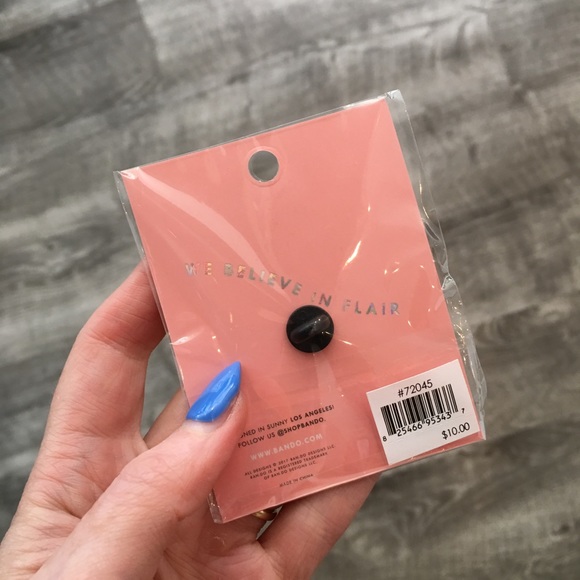 🚫SOLD🚫 Bando Bonjour Enamel Pin - Picture 3 of 3